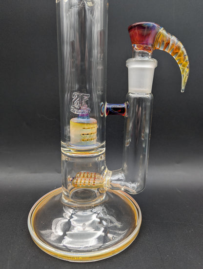 2K Glass Dual Gridline to 180 Grid Cap Bongs-Avernic Smoke Shop