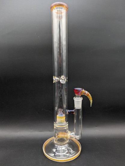 2K Glass Dual Gridline to 180 Grid Cap Bongs-Avernic Smoke Shop