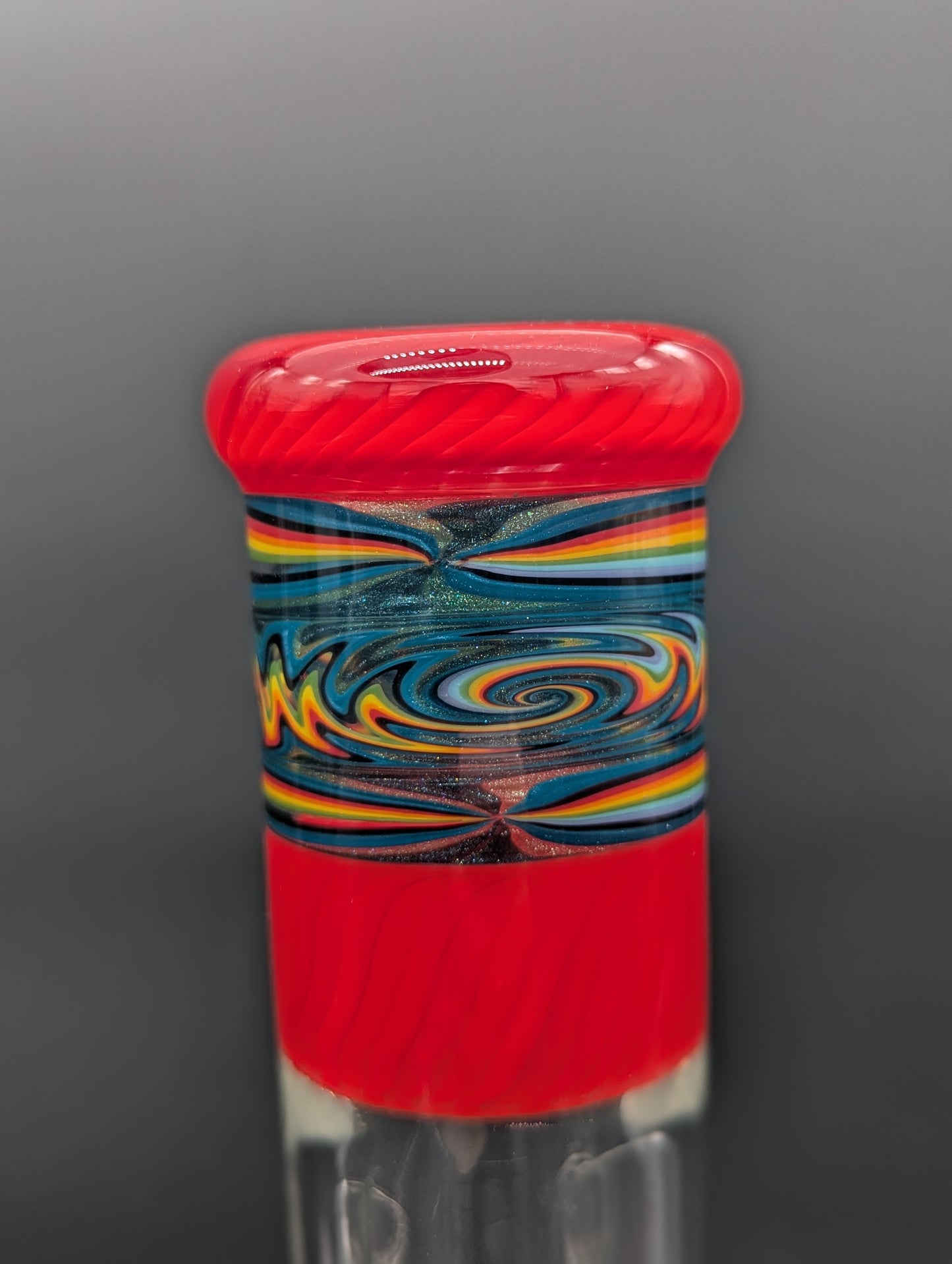 2K Glass Dual Gridline to 180 Grid Cap Bongs-Avernic Smoke Shop