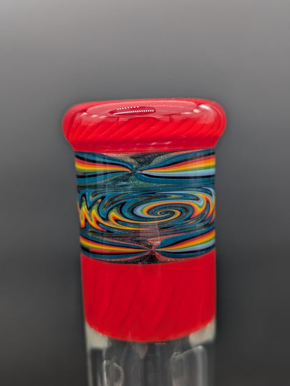 2K Glass Dual Gridline to 180 Grid Cap Bongs-Avernic Smoke Shop