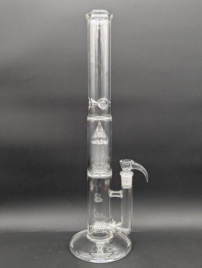 2K Glass Dual Gridline to 8 Arm Bong-Avernic Smoke Shop