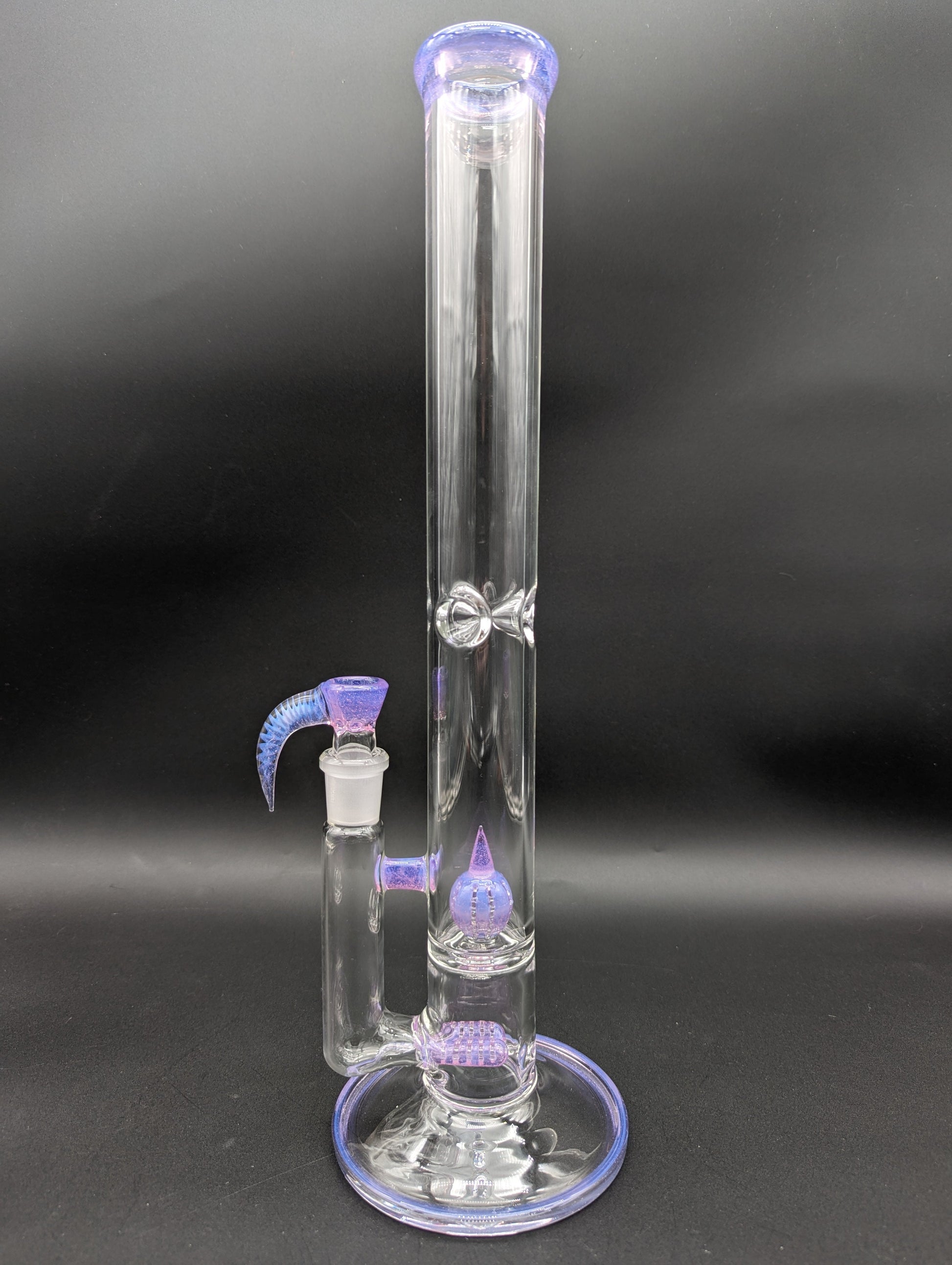 2K Glass Worked Dual Inline to Imperial Tube-Avernic Smoke Shop