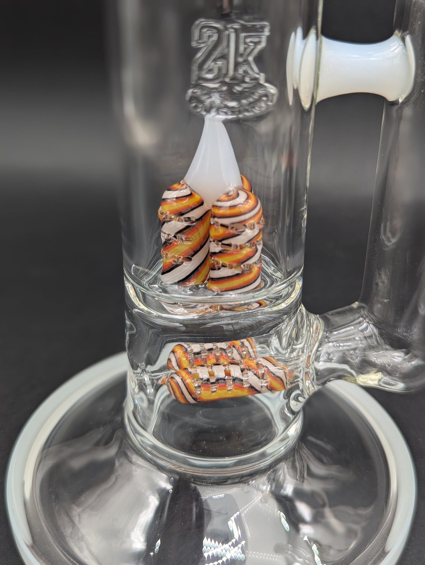 2K Glass Dual Gridline to Inv3 16" Tube-Avernic Smoke Shop