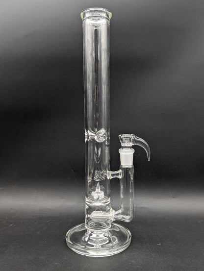 2K Glass Dual Gridline to Penta Button Bong