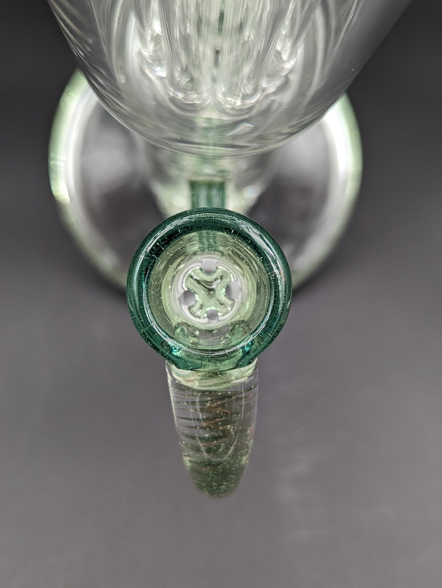 2K Glass Dual Gridline to 8 Arm Bongs - Color Accented-Avernic Smoke Shop