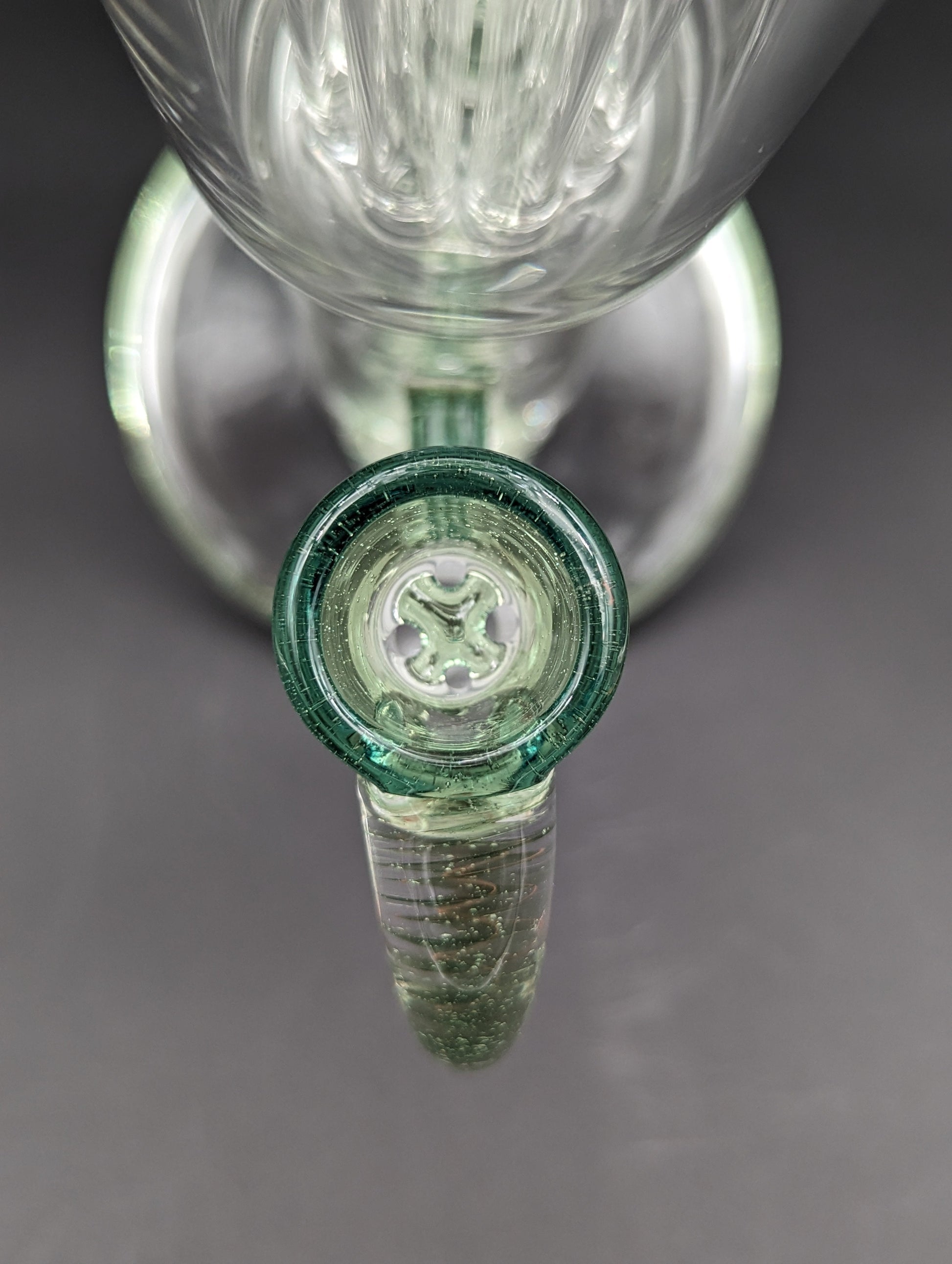 2K Glass Dual Gridline to 8 Arm Bongs - Color Accented-Avernic Smoke Shop