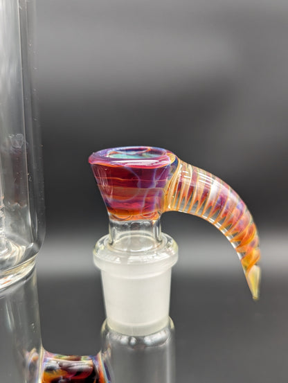 2K Glass Dual Gridline to 8 Arm Bongs - Color Accented-Avernic Smoke Shop