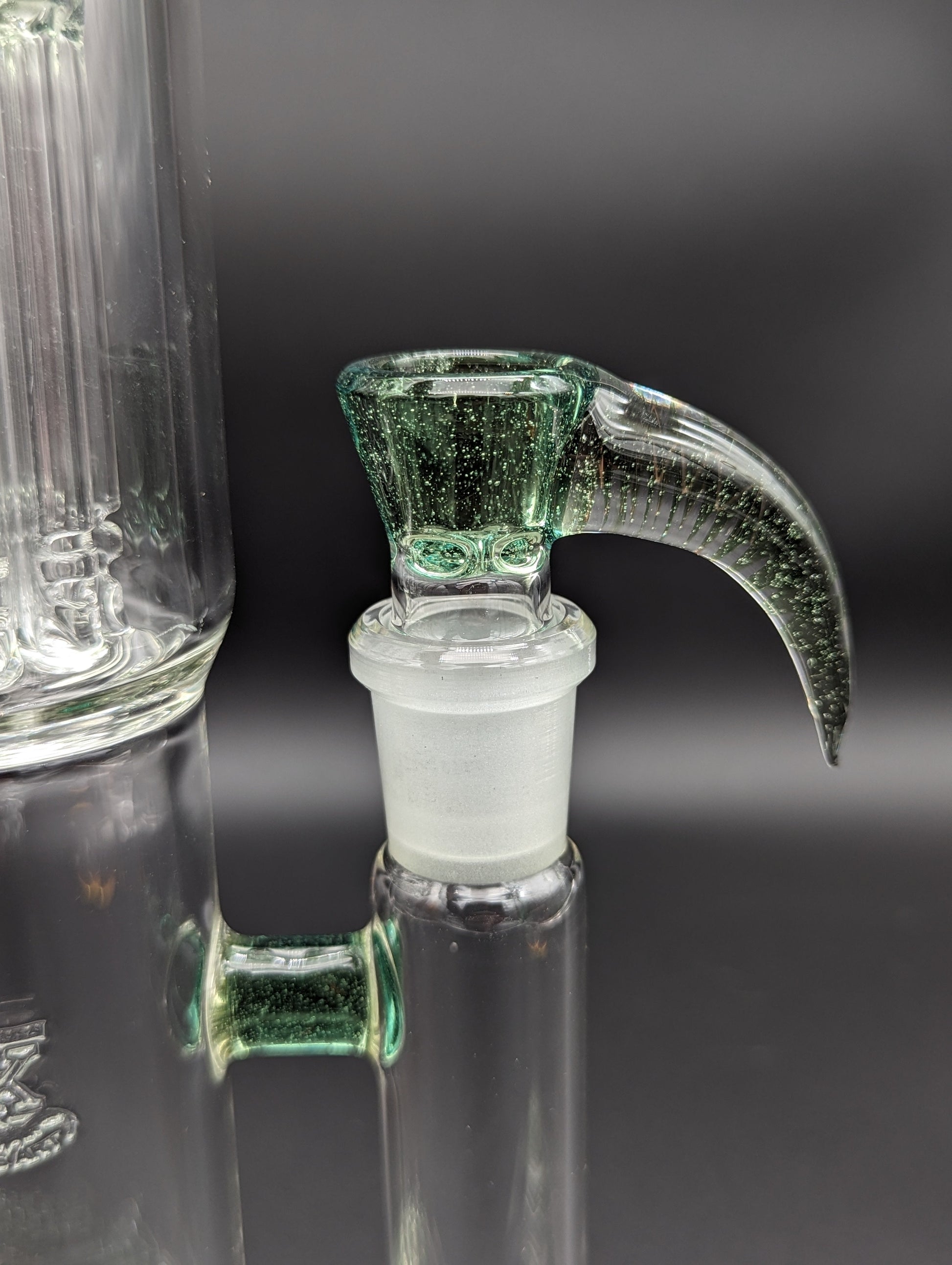 2K Glass Dual Gridline to 8 Arm Bongs - Color Accented-Avernic Smoke Shop