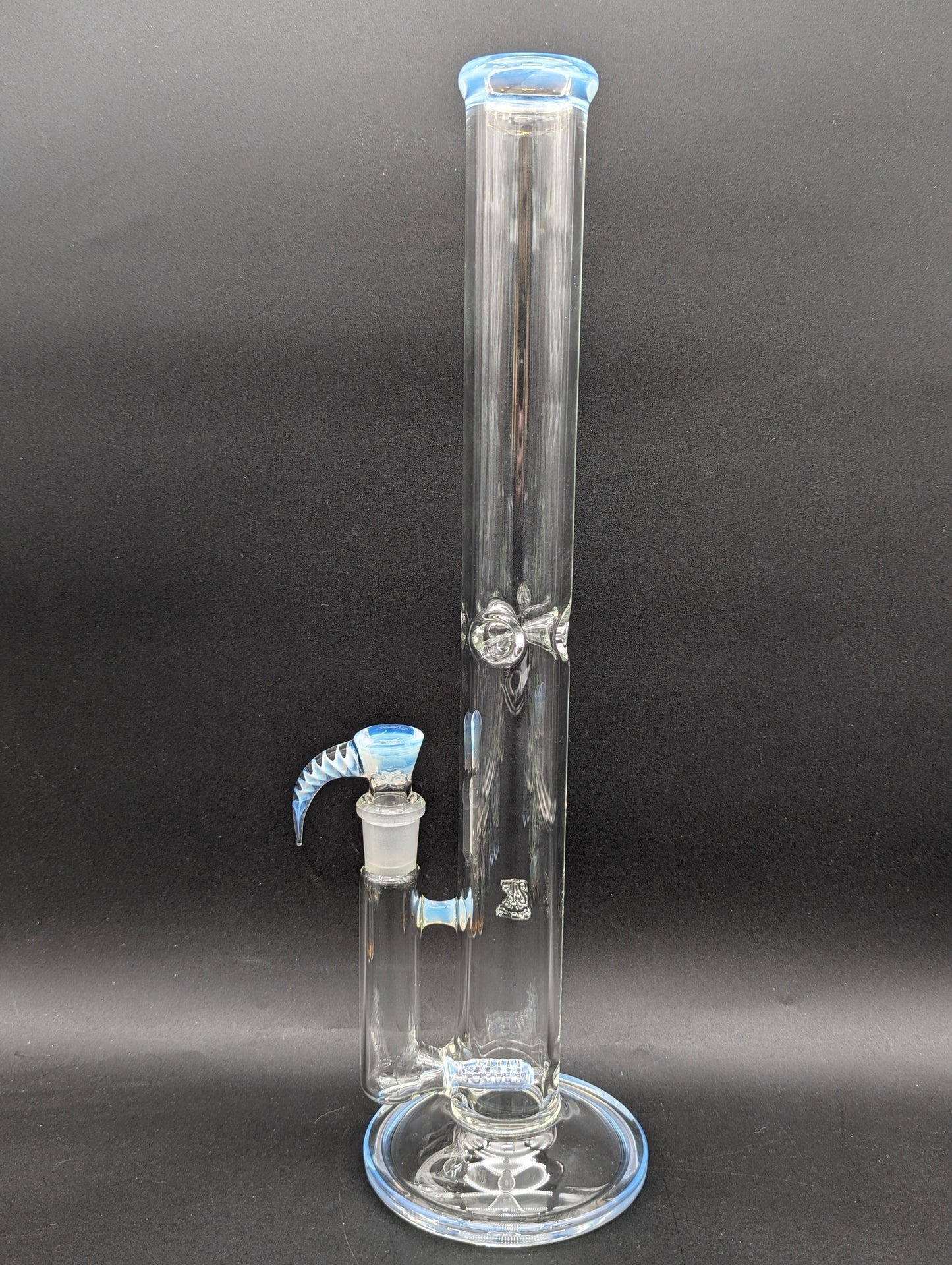 2K Glass Single Gridline Perc Bong-Avernic Smoke Shop
