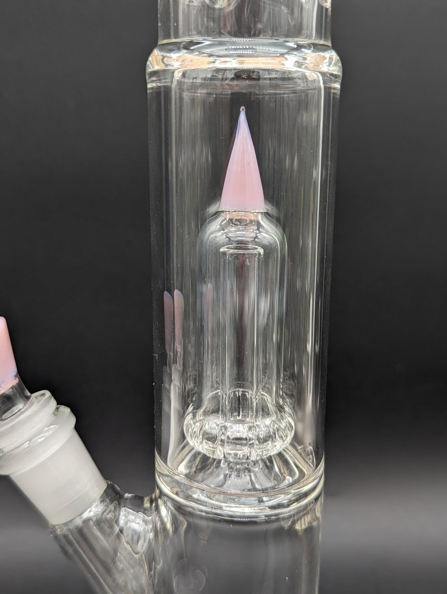 2K Glass Straight Tube w/ 360 Grid - Meech Madness Smoke Shop