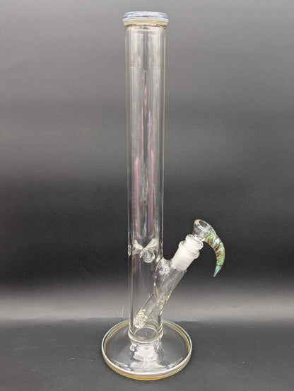 2K Glass Straight Tube with Diffused Downstem-Avernic Smoke Shop