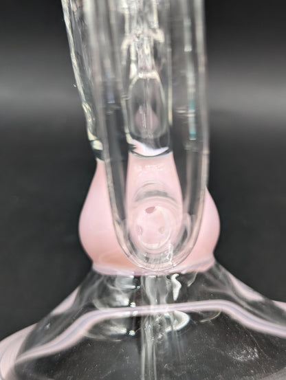 2K Glass Swiss Perc Straight Tube Bong - Meech Madness Smoke Shop