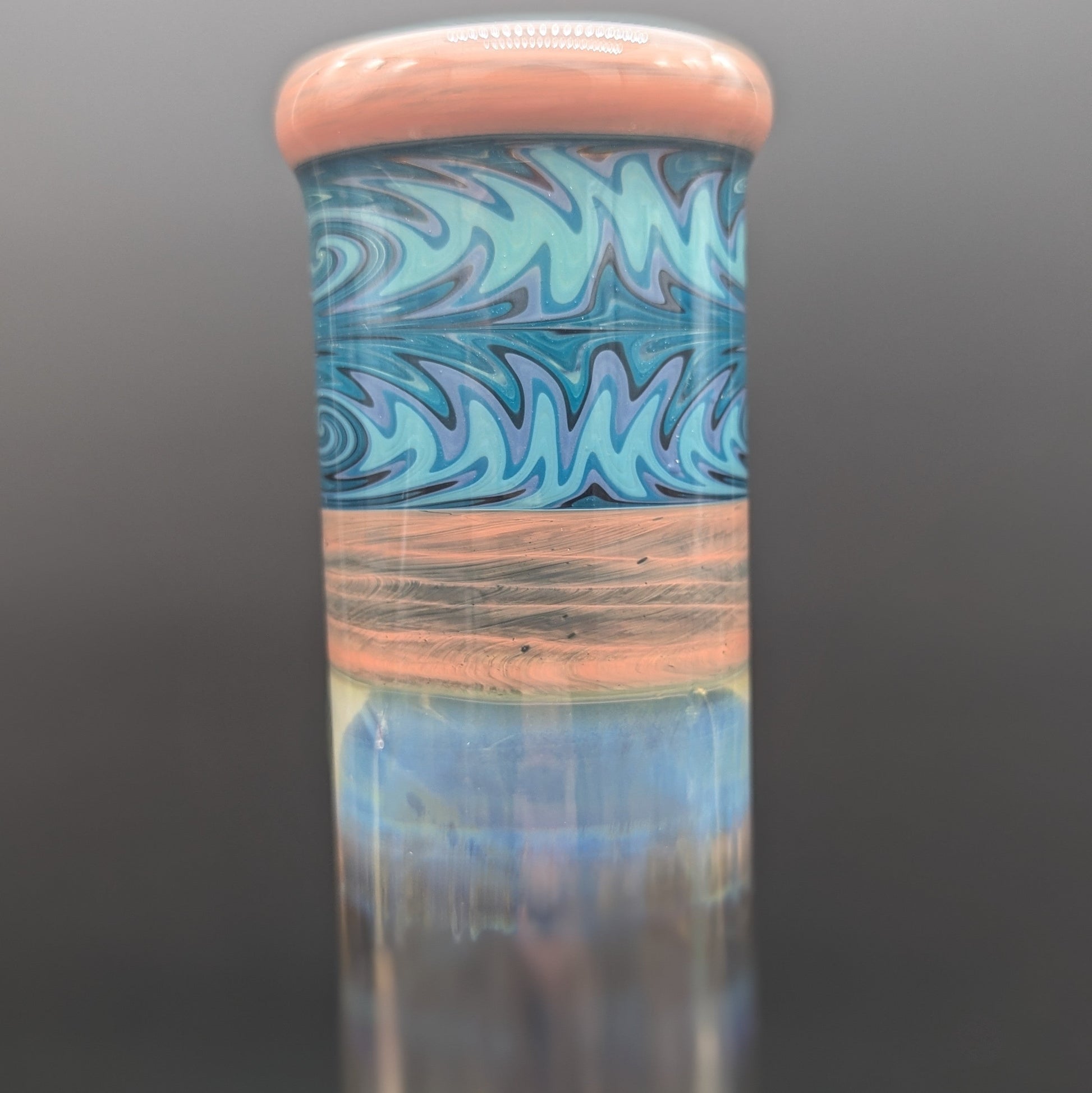 2K Glass Worked Bong Set w/ Ash Catcher-Avernic Smoke Shop