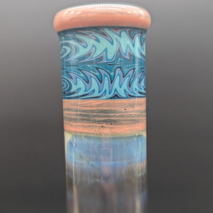 2K Glass Worked Bong Set w/ Ash Catcher-Avernic Smoke Shop