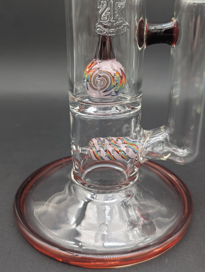 2K Glass Worked Bong Set w/ Ash Catcher-Avernic Smoke Shop