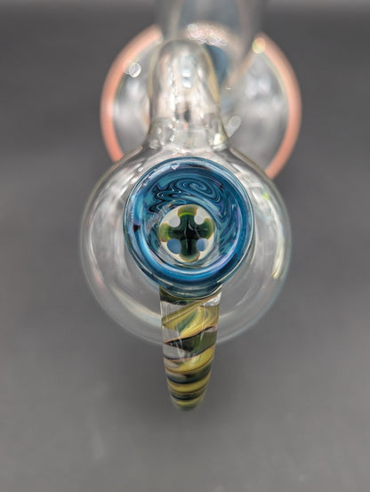 2K Glass Worked Bong Set w/ Ash Catcher-Avernic Smoke Shop