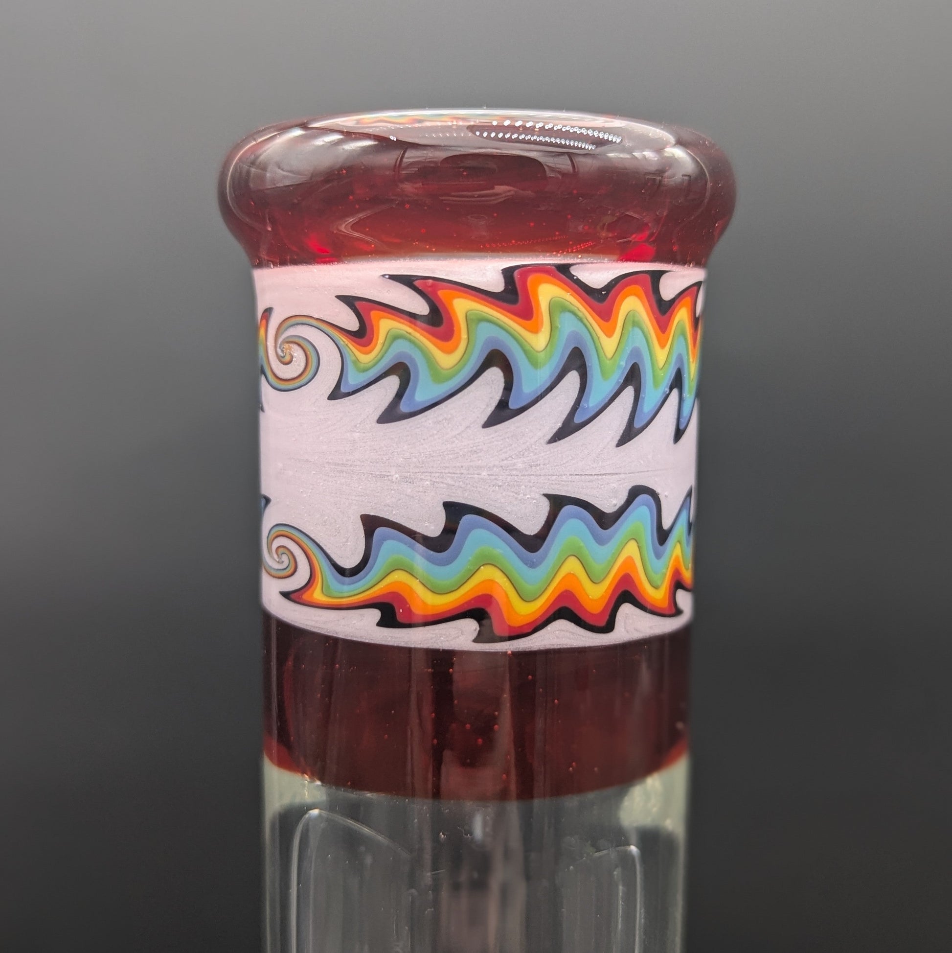 2K Glass Worked Bong Set w/ Ash Catcher-Avernic Smoke Shop