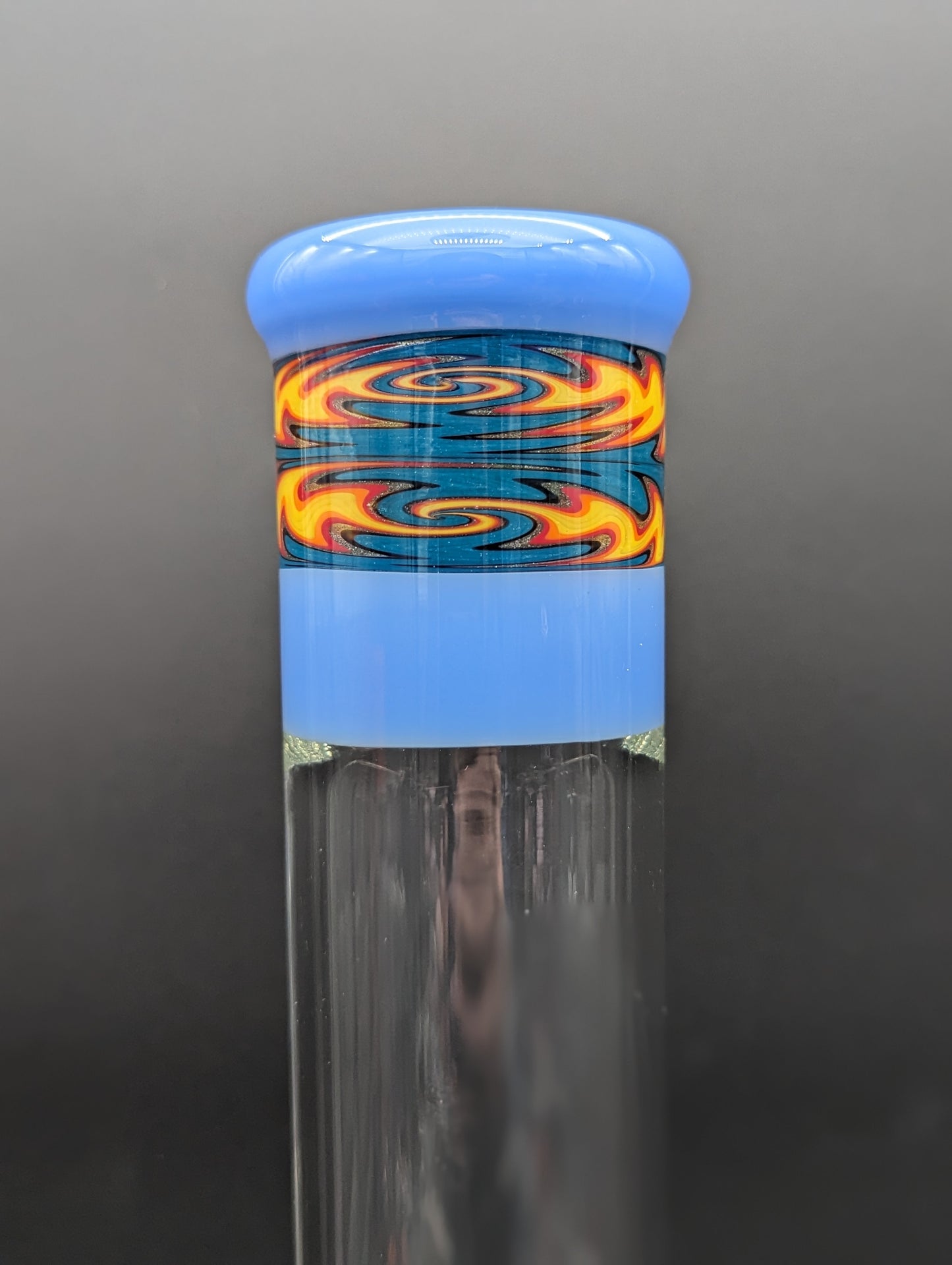 2K Glass Worked Dual Inline to Imperial Tube-Avernic Smoke Shop