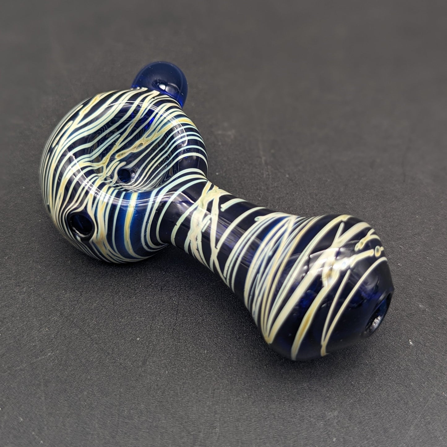 3" Color Swirl Peanut Hand Pipes-Avernic Smoke Shop