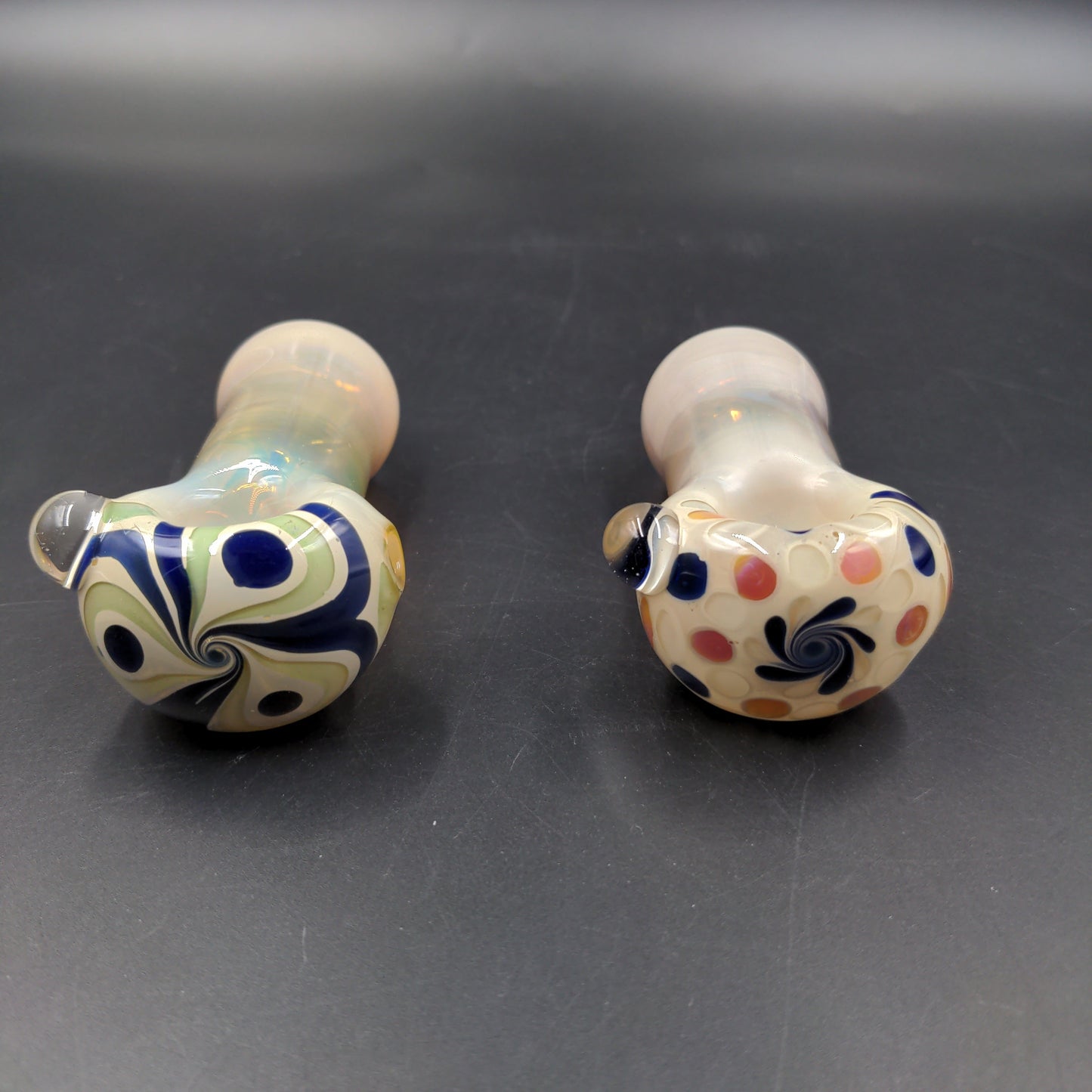 3" Fumed Spoon Pipes - By LimboGlass - Avernic Smoke Shop