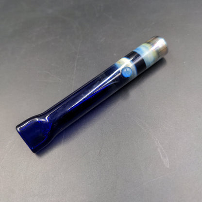 3.5" Flat Mouth Chillum - by LimboGlass-Avernic Smoke Shop