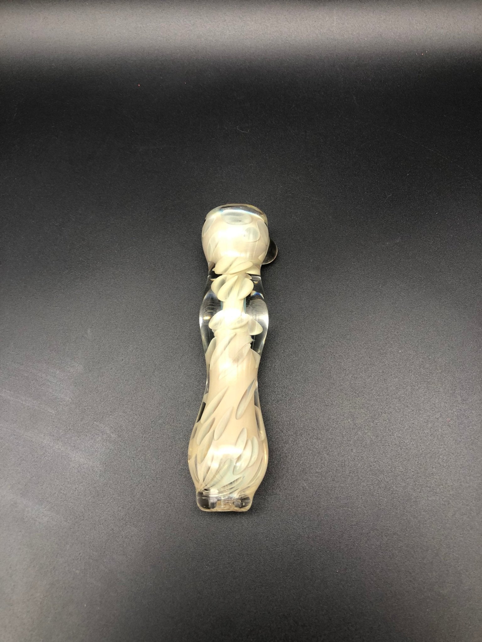 3.5" Thick Glass Fumed Chillums - by LimboGlass - Meech Madness Smoke Shop