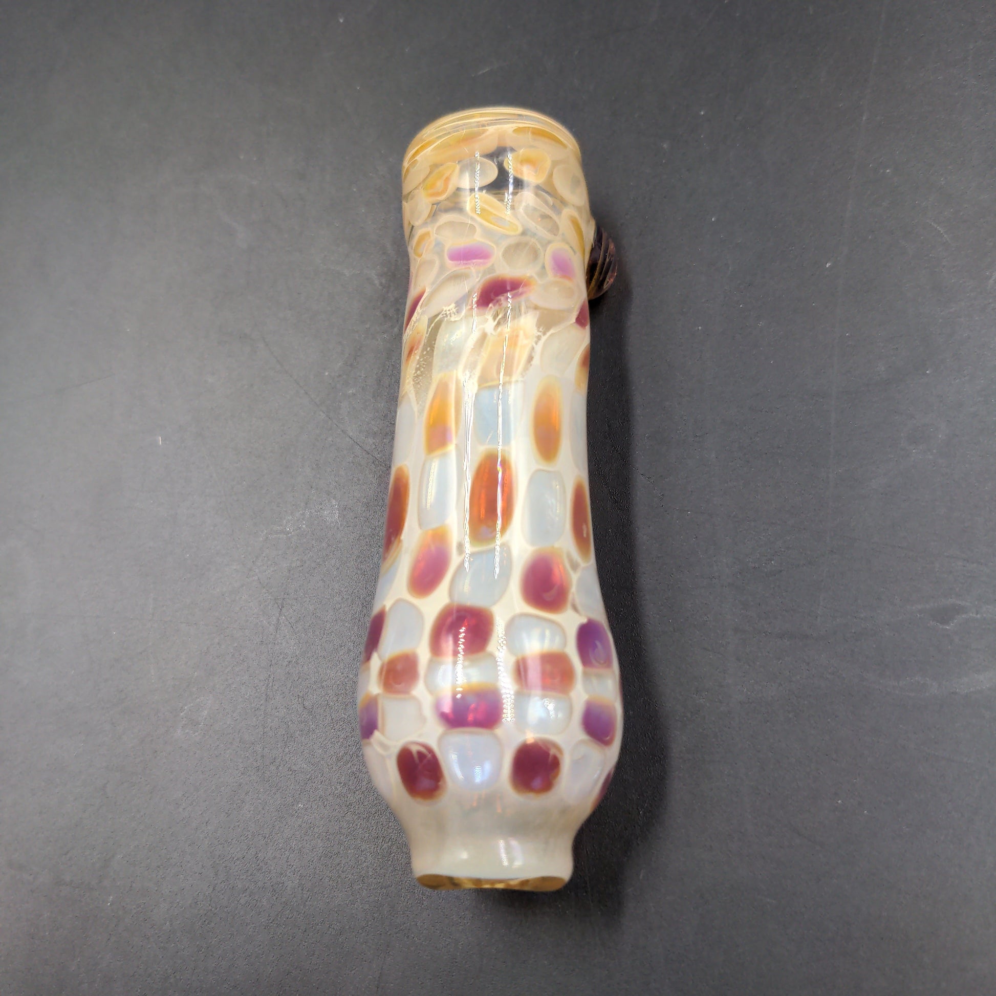 3.5" Glass Polka Dot Chillums - by LimboGlass-Avernic Smoke Shop