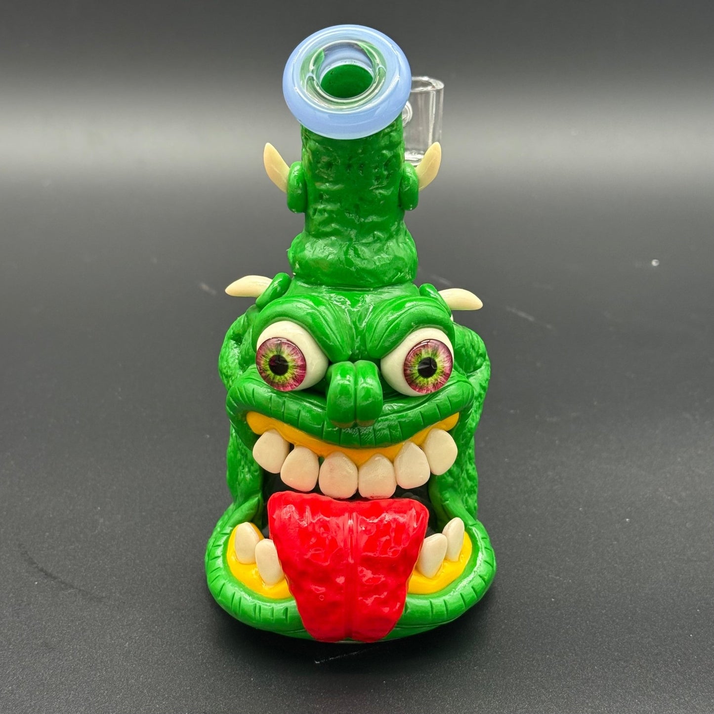 3D Goblin Grin Dab Rig - Meech Madness Smoke Shop