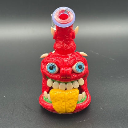 3D Goblin Grin Dab Rig - Meech Madness Smoke Shop