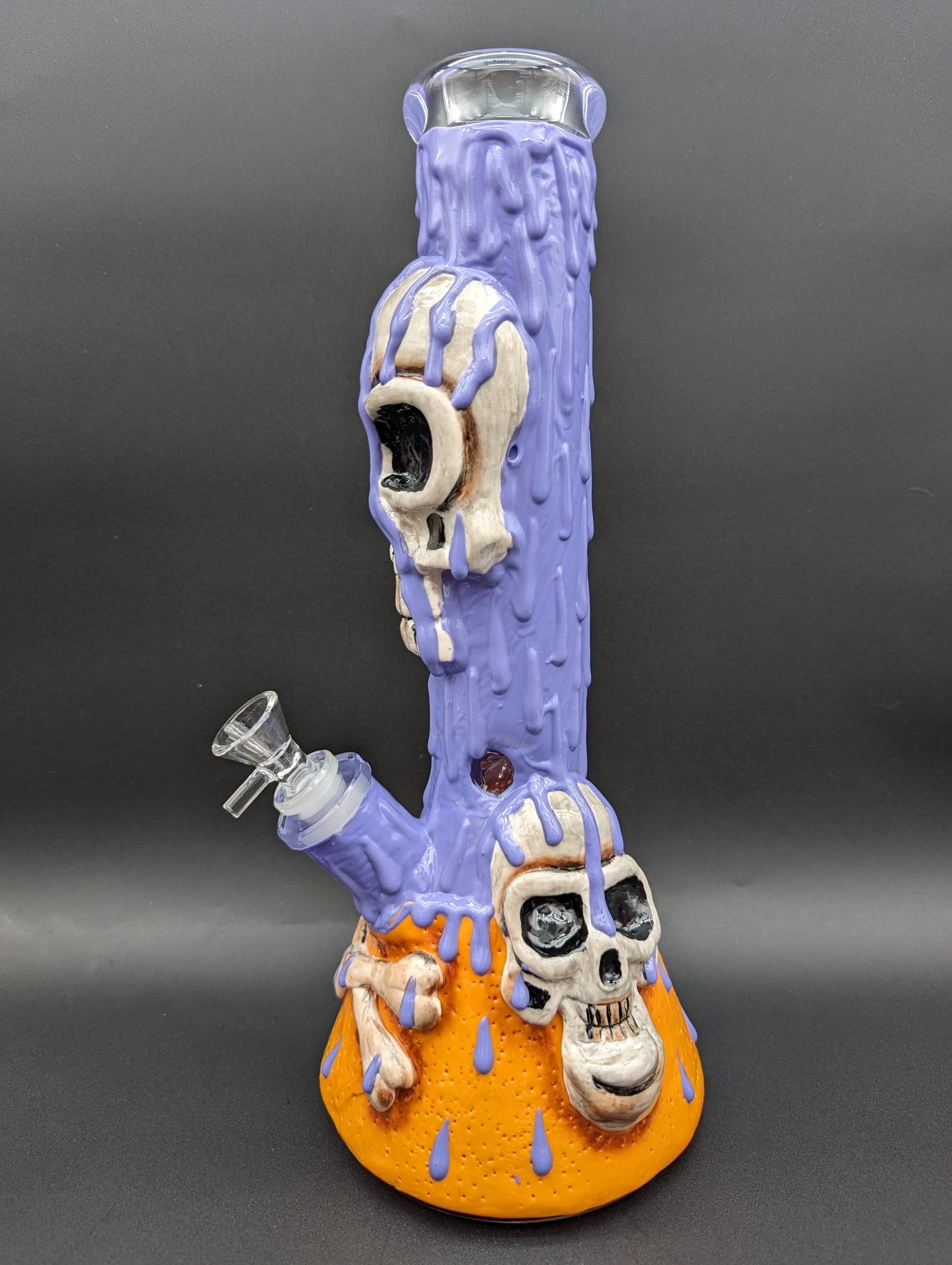 3D Poison Water Skull Beaker Bong - Avernic Smoke Shop