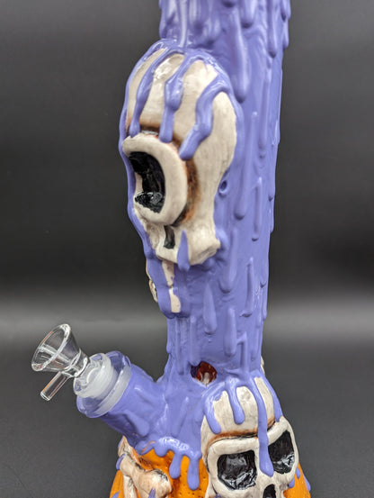 3D Poison Water Skull Beaker Bong - Avernic Smoke Shop