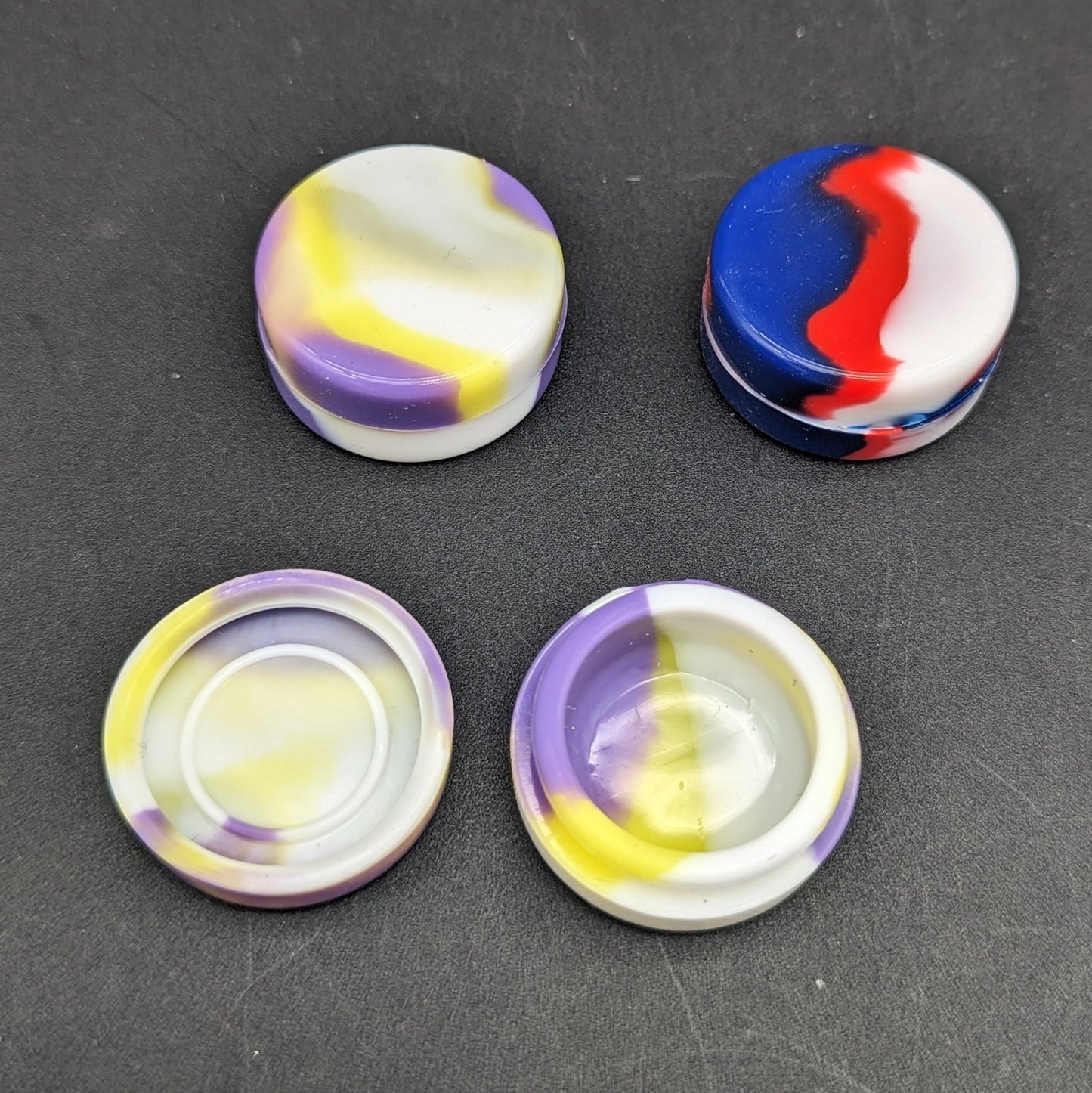 3ml Round Silicone Concentrate Containers - Meech Madness Smoke Shop