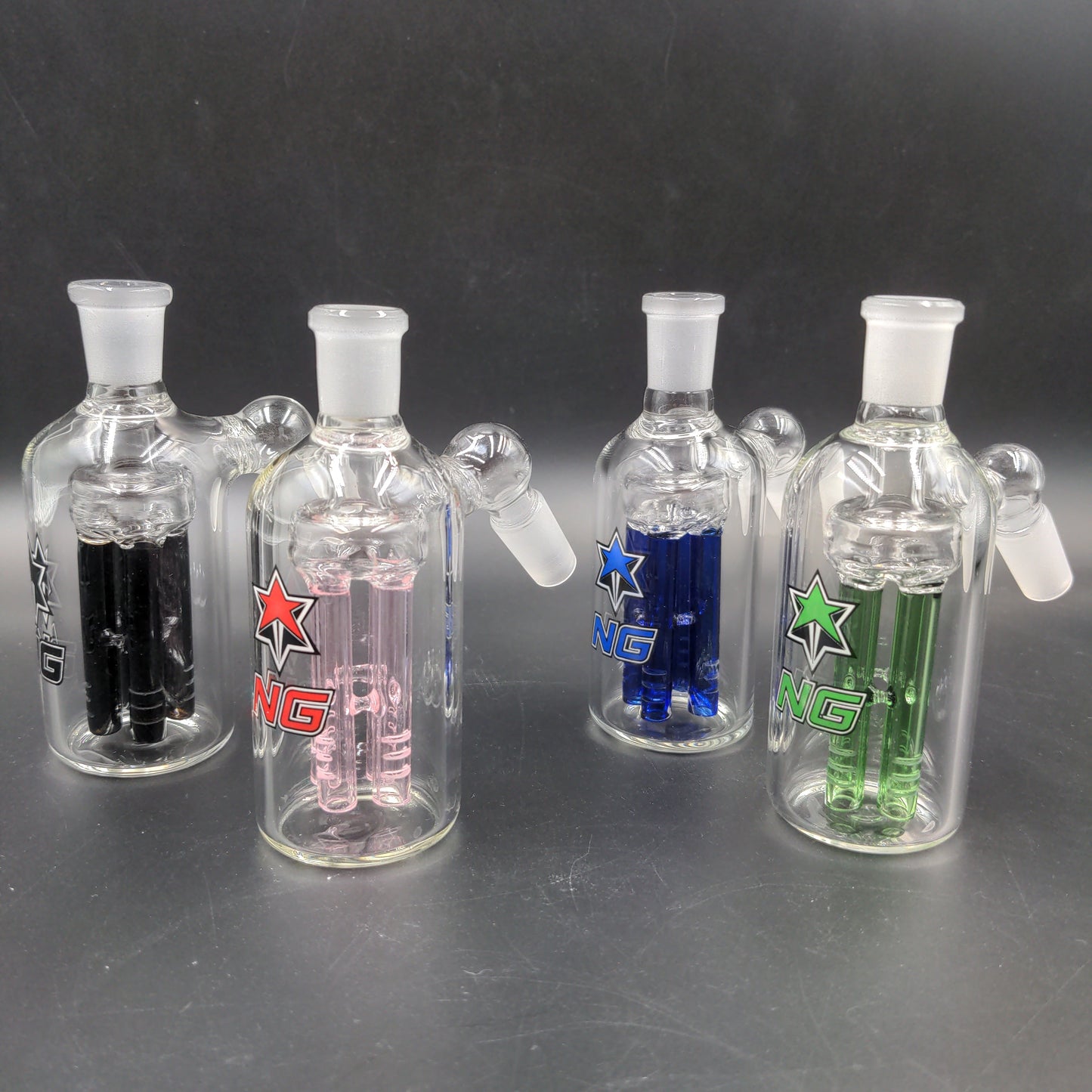 4 Arm Diffuser Ash Catchers 14mm 45 Degrees-Avernic Smoke Shop