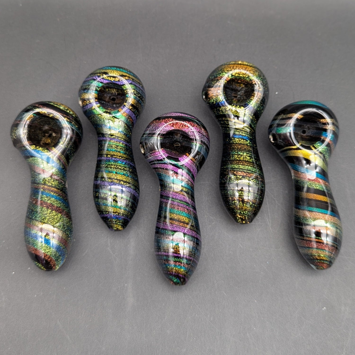 4" Dichro Twist Hand Pipe-Avernic Smoke Shop