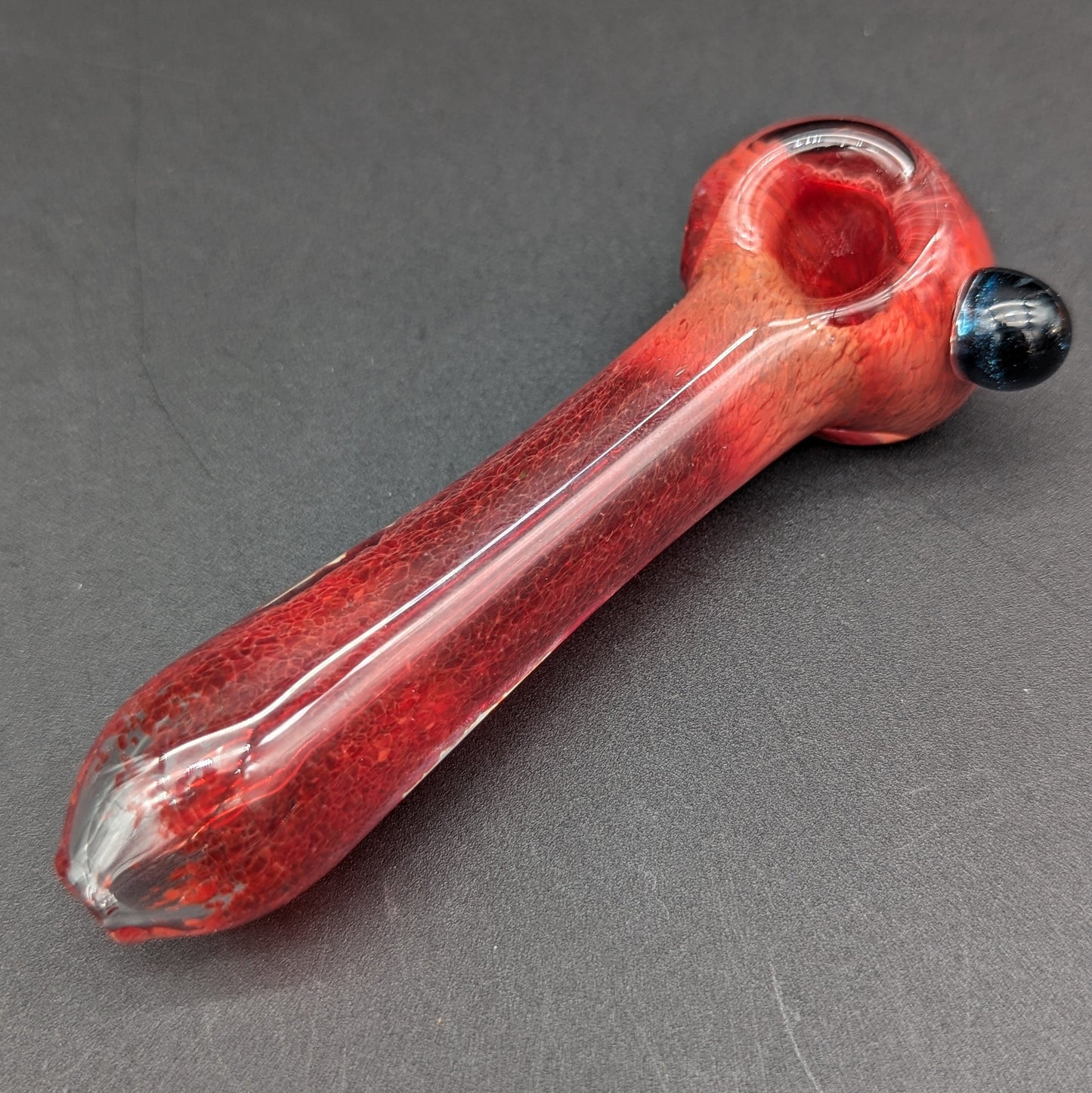 4" Fritted Spoon Pipes - by Branded Glass-Avernic Smoke Shop