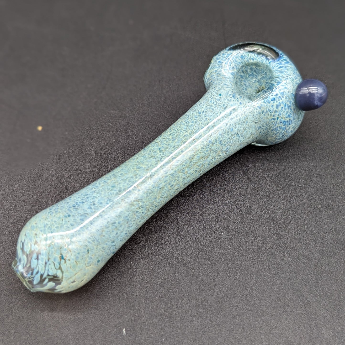 4" Fritted Spoon Pipes - by Branded Glass-Avernic Smoke Shop