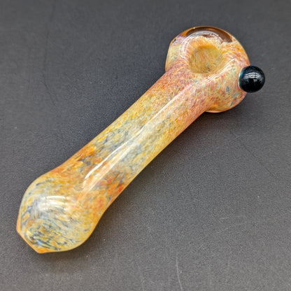4" Fritted Spoon Pipes - by Branded Glass-Avernic Smoke Shop