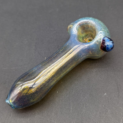 4" Fritted Spoon Pipes - by Branded Glass - Meech Madness Smoke Shop