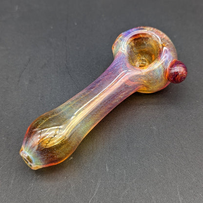 4" Fritted Spoon Pipes - by Branded Glass - Meech Madness Smoke Shop
