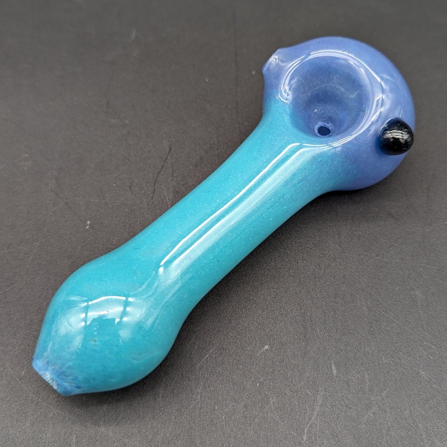 4" Fritted Spoon Pipes - by Branded Glass - Meech Madness Smoke Shop