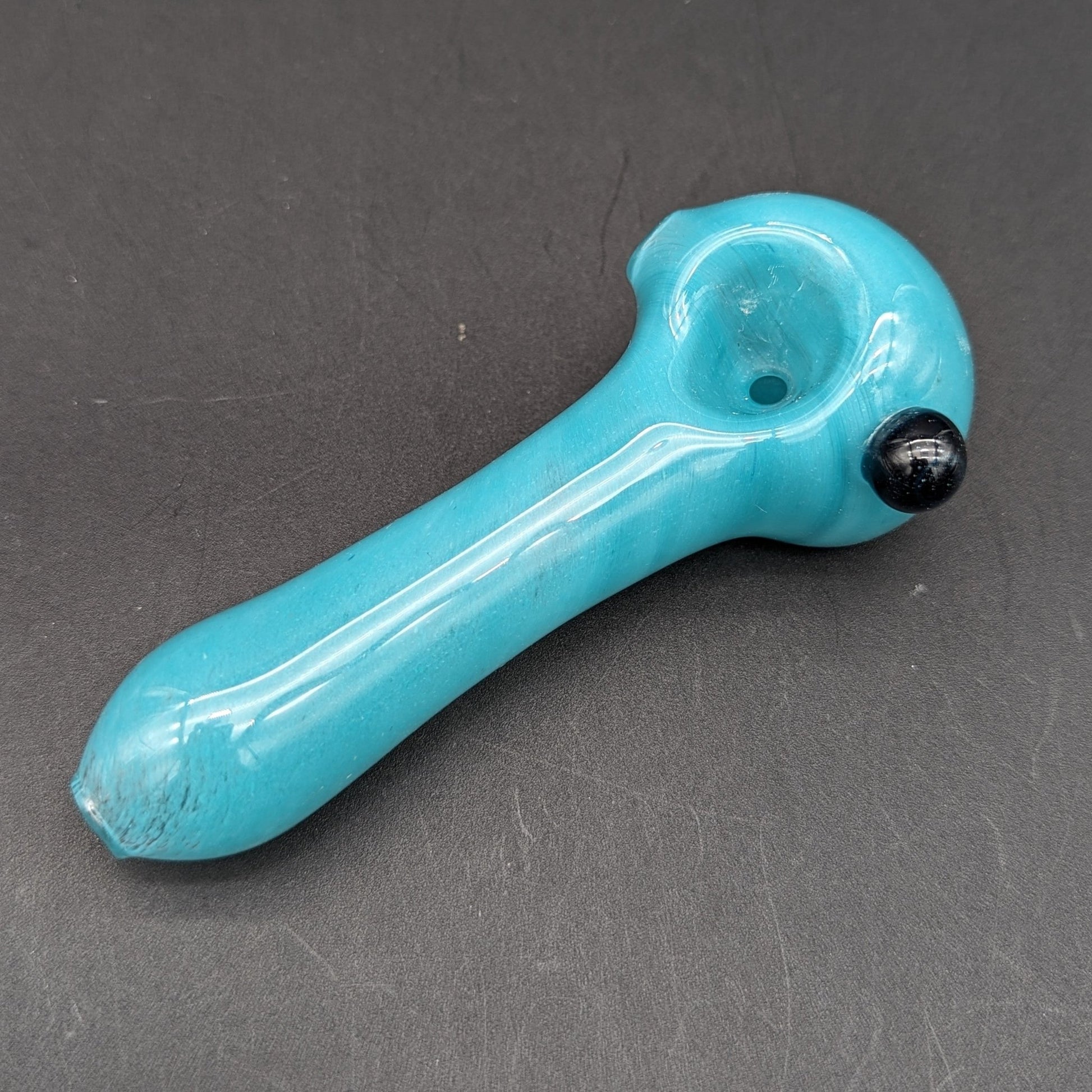 4" Fritted Spoon Pipes - by Branded Glass - Meech Madness Smoke Shop