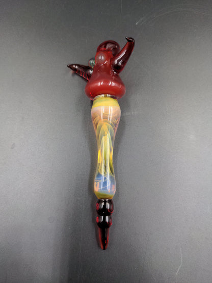 4" Ghosty Dabbers - By Phantomz Glass - Avernic Smoke Shop