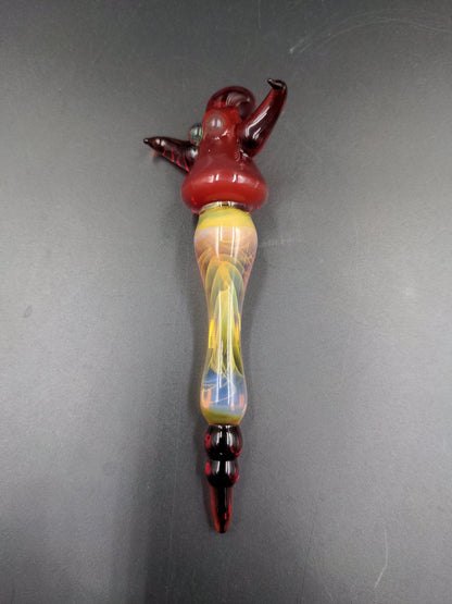 4" Ghosty Dabbers - By Phantomz Glass - Meech Madness Smoke Shop