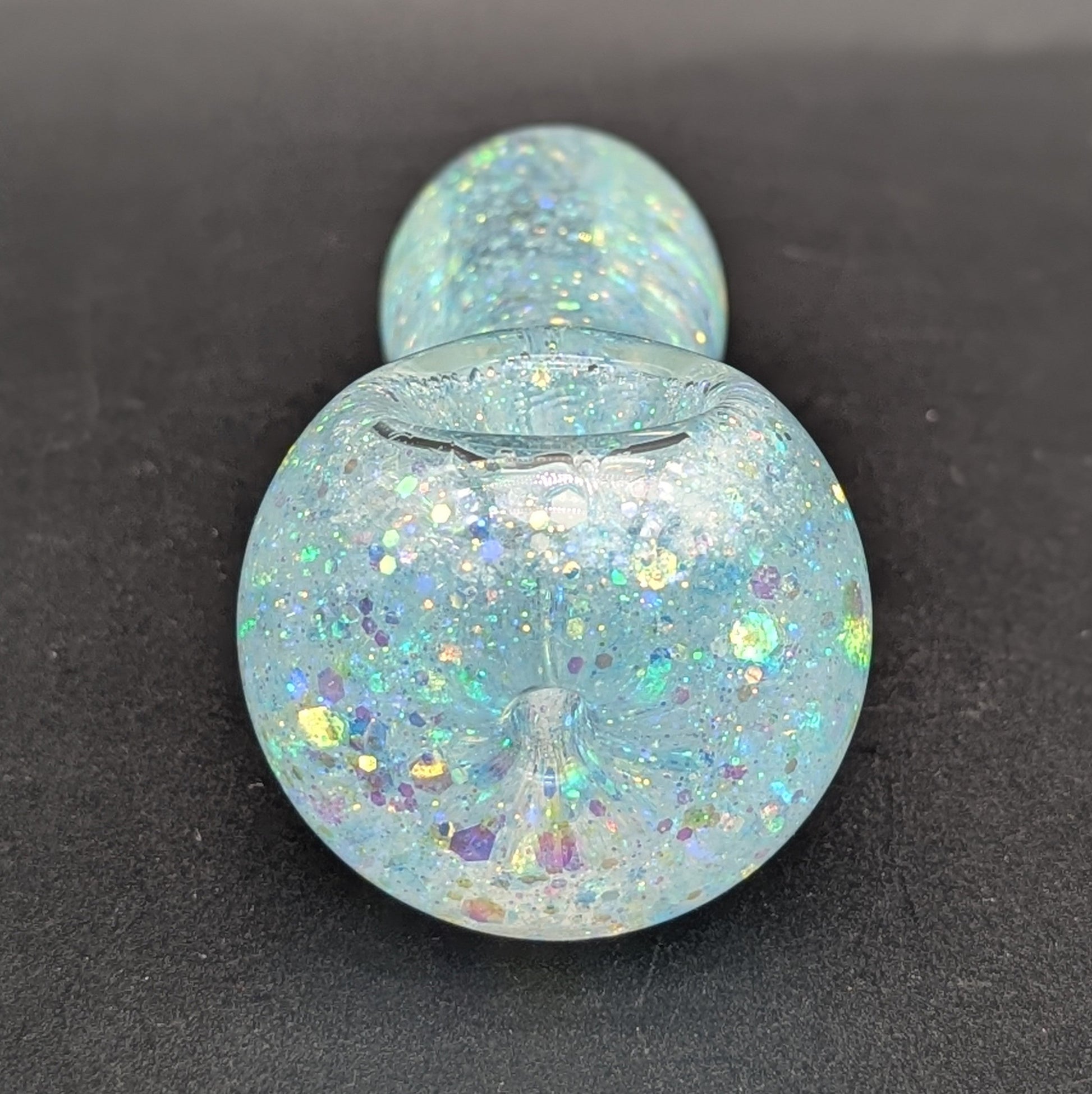 4" Glycerin Sparkle Steamroller Spoon Pipe-Avernic Smoke Shop