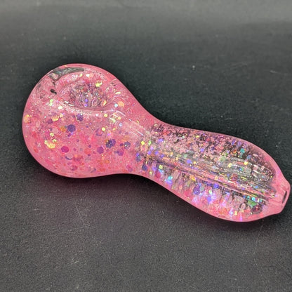 4" Glycerin Sparkle Steamroller Spoon Pipe-Avernic Smoke Shop