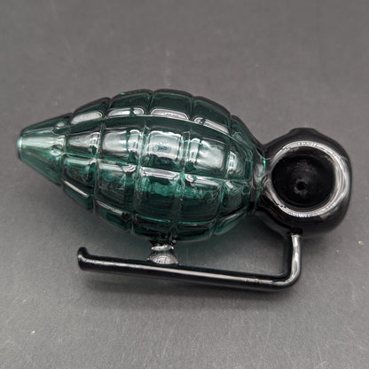 4" Grenade Style Dry Pipe - Meech Madness Smoke Shop