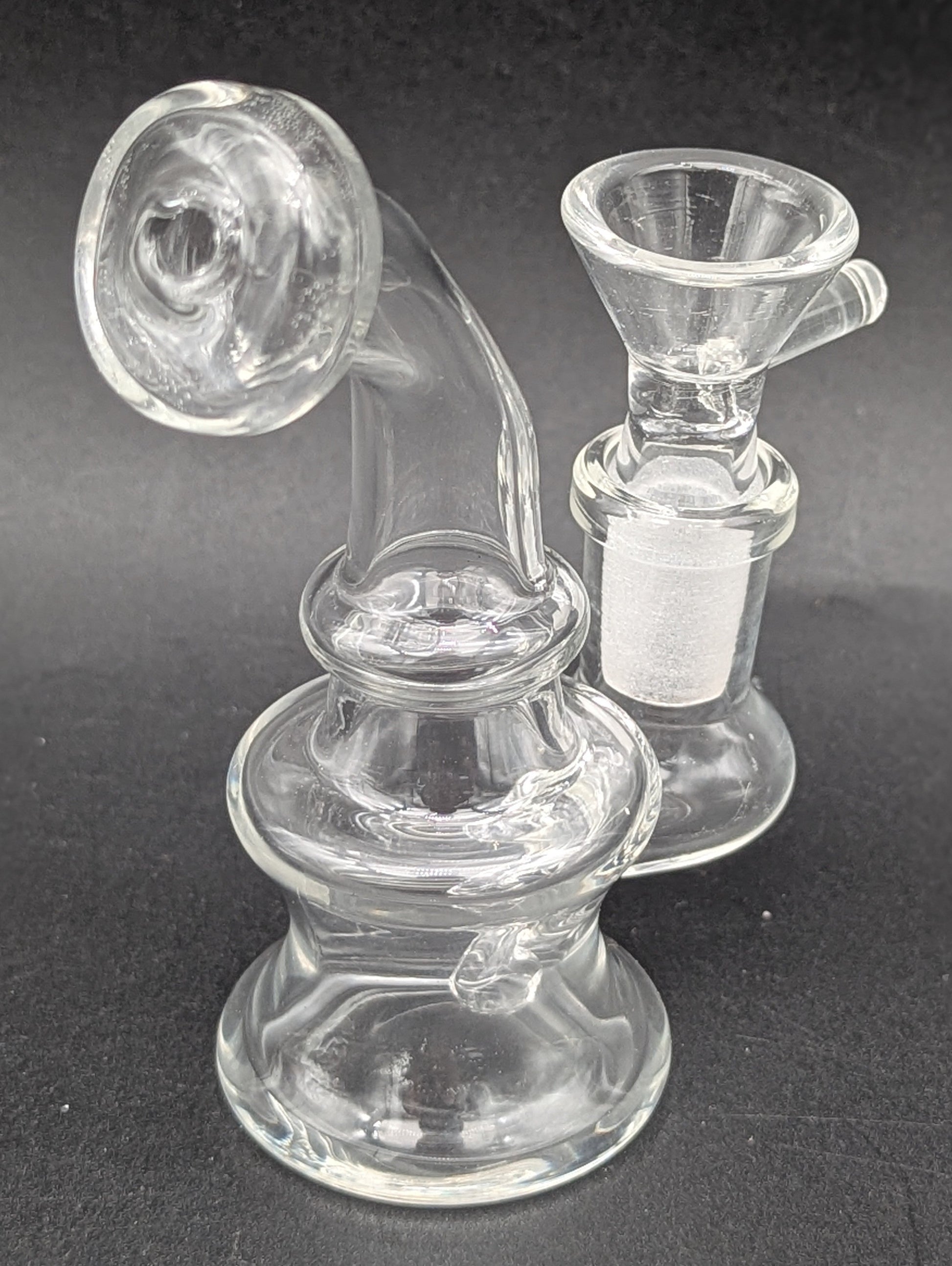 4" Micro Bent Neck Bong-Avernic Smoke Shop