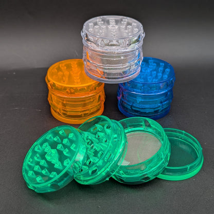 4 Piece Acrylic Snap-In Grinder-Meech Madness Smoke Shop