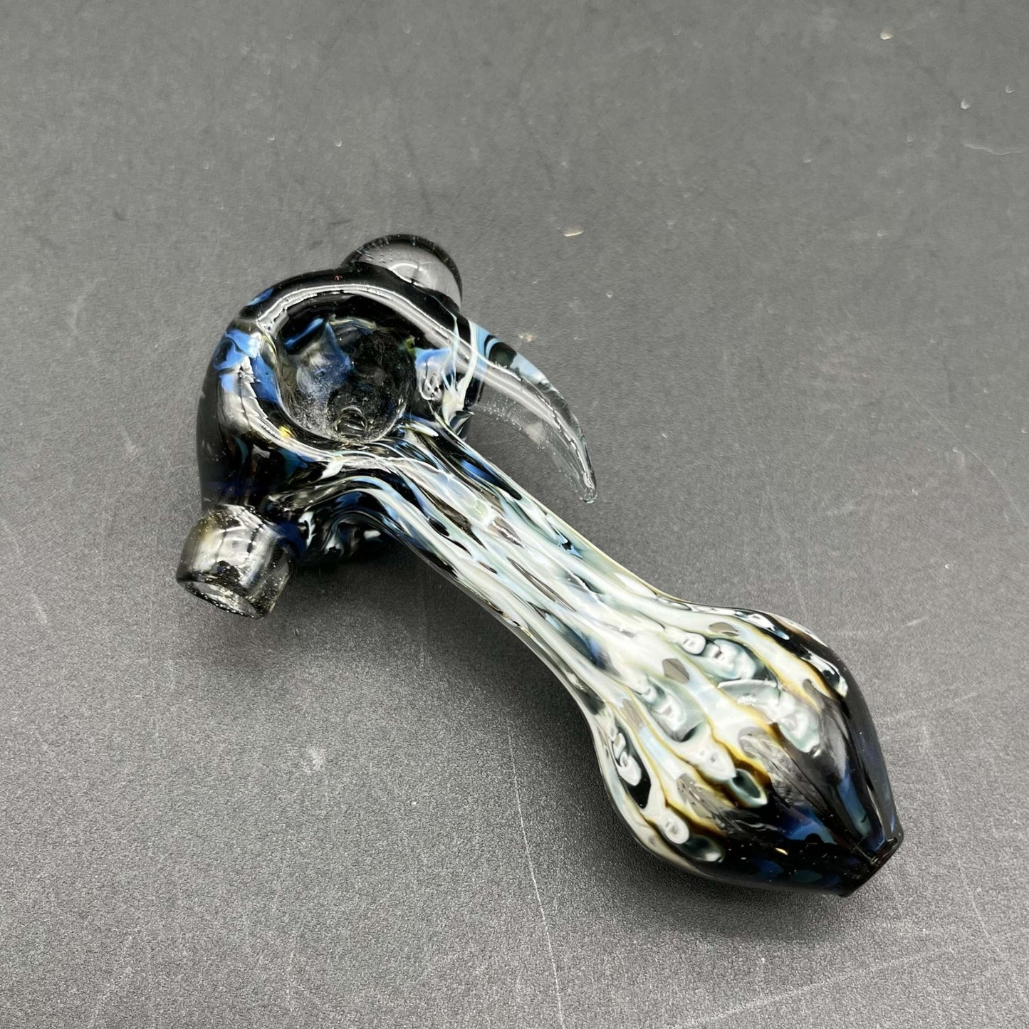 4" Worked Spoon Pipes - By Homie G Glass - Meech Madness Smoke Shop