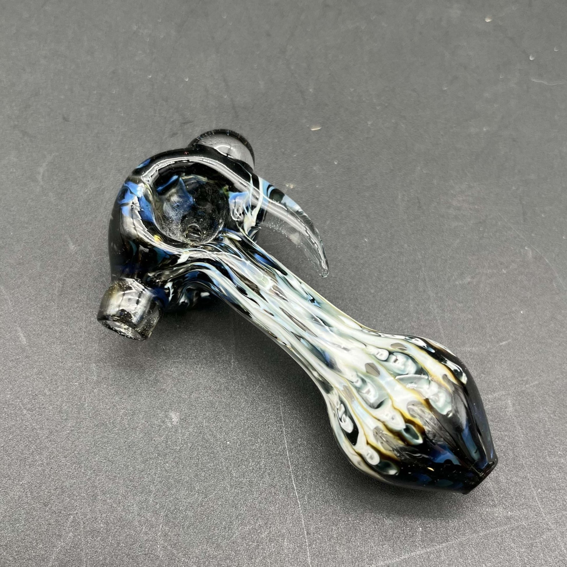 4" Worked Spoon Pipes - By Homie G Glass - Meech Madness Smoke Shop